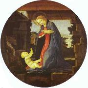 Sandro Botticelli, The Virgin Adoring Child